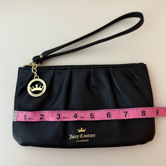 🖤 Juicy Couture Black Wristlet Wallet - Picture 6 of 16